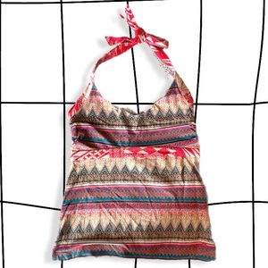 Patagonia printed halter top